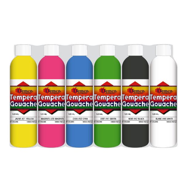 Image de Ensemble gouache DEMCO couleurs primaires